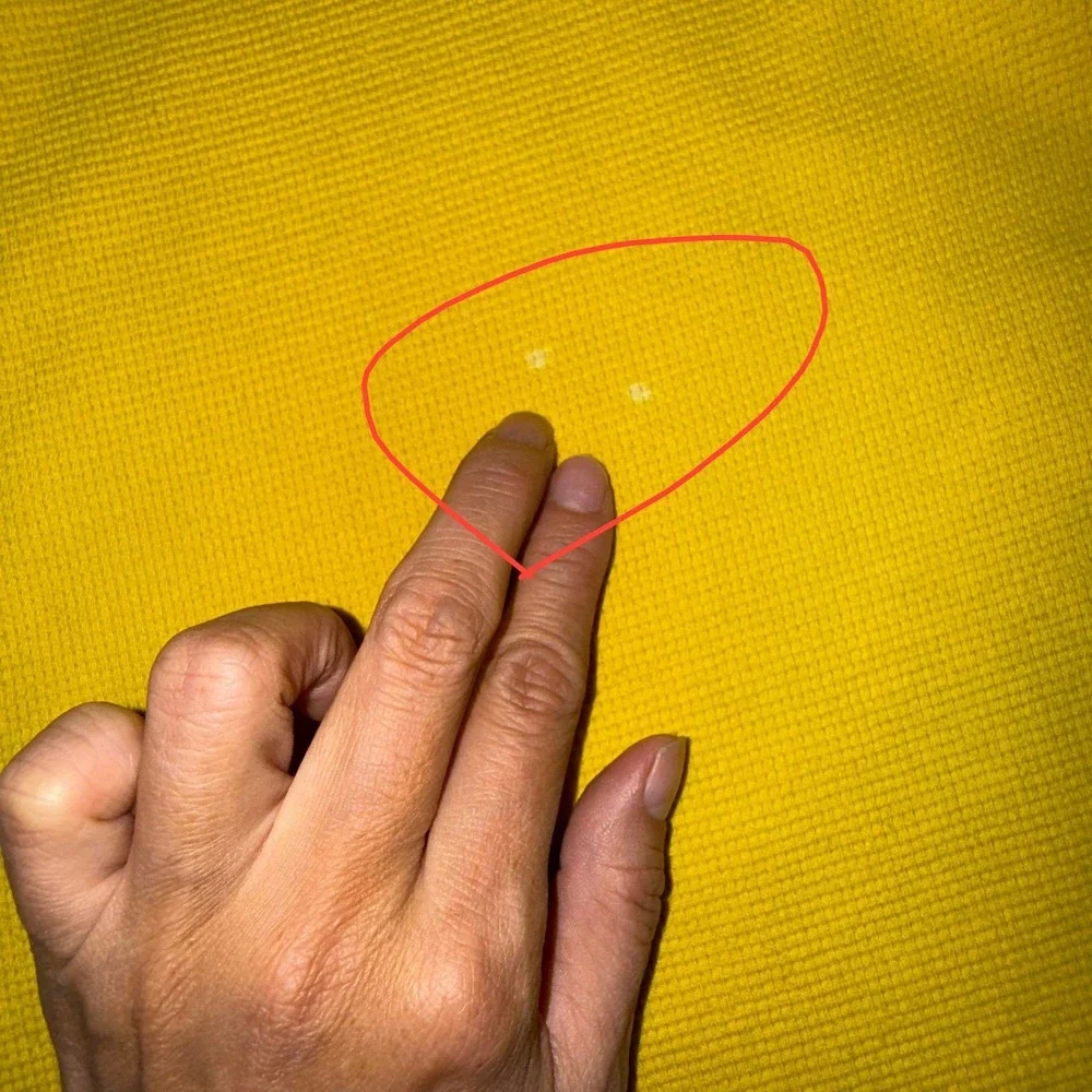 Polo Ralph Lauren Mens XL Yellow Waffle Knit Thermal Long Sleeve Shirt Navy Pony - Picture 5 of 9